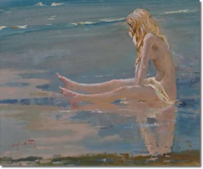 Girl on a Beach