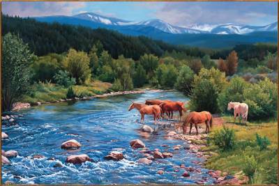 Sample artwork by June Dudley (Born 1940), known for garden landscape - View similar artists and auction records