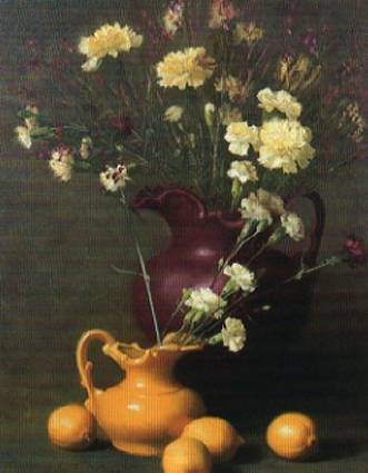 Carnations with Canary Yellow