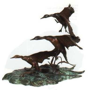 Flurry of Pintails by Clark Bronson - Auction record, sale price, and art valuation. Compare with similar artists and explore comparable artworks.