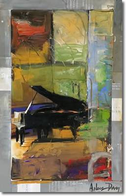 The Piano Painting