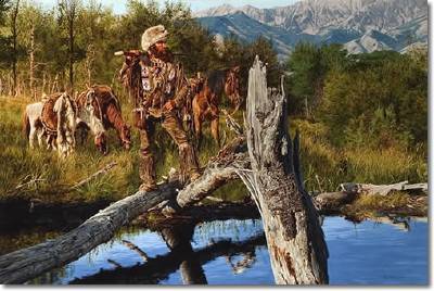 The Free Trapper by Paul Calle - Auction record, sale price, and art valuation. Compare with similar artists and explore comparable artworks.