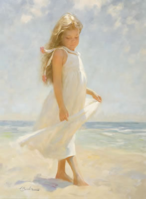 Sample artwork by Joseph Bowler (1928 - 2017), known for portrait and figure painting, magazine illustration - View similar artists and auction records