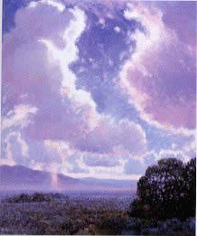 Summer Sky, Taos Valley by Malcolm Hughes - Auction record, sale price, and art valuation. Compare with similar artists and explore comparable artworks.