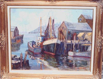 Gloucester Fishermen by Bissell Phelps Smith - Auction record, sale price, and art valuation. Compare with similar artists and explore comparable artworks.