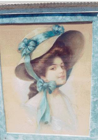 Woman Wearing Bonnet