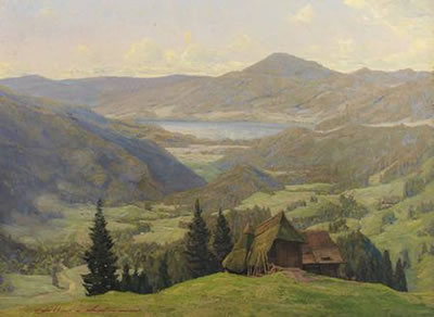 Sample artwork by Leonore Hiller-Baumann (1881 - 1957), known for landscape painting - View similar artists and auction records