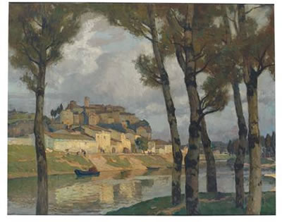 Oberitalienische Stadtansicht am Brenta-Kanal? by Karl O'Lynch - Auction record, sale price, and art valuation. Compare with similar artists and explore comparable artworks.