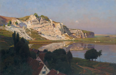 Landschaft bei Walkenried im Südharz
