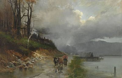 Sample artwork by Heinrich Richard Reder (1862 - 1942), known for painting - View similar artists and auction records