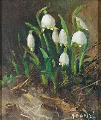 Schneeglöckchen. by Franzl Purgstaller Strobl - Auction record, sale price, and art valuation. Compare with similar artists and explore comparable artworks.