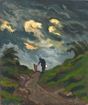 'Szélben'. Mutter mit Kind auf dem Weg by Edmund Gwerk - Auction record, sale price, and art valuation. Compare with similar artists and explore comparable artworks.