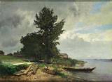 Uferstück am Chiemsee by Heinrich Deuchert - Auction record, sale price, and art valuation. Compare with similar artists and explore comparable artworks.