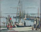 Blick auf den Meersburger Hafen by Mares Schultz - Auction record, sale price, and art valuation. Compare with similar artists and explore comparable artworks.