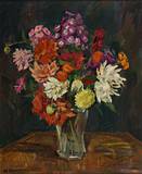 Bunter Blumenstrauß im sonnigen Licht by Wolf Bloem - Auction record, sale price, and art valuation. Compare with similar artists and explore comparable artworks.
