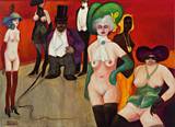 Der Dompteur by Gunter Gruber - Auction record, sale price, and art valuation. Compare with similar artists and explore comparable artworks.