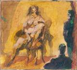Sample artwork by Klaus Arnold (1928 - 2009), known for expressionism and figurative abstraction - View similar artists and auction records