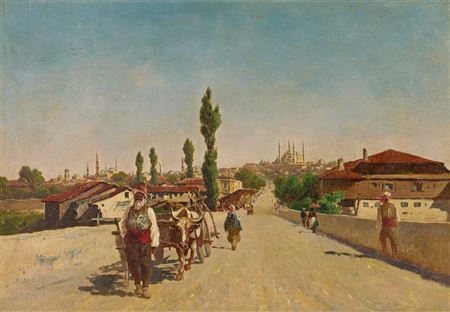 "Adrianopel von der Südspitze. Reise im August 1891"