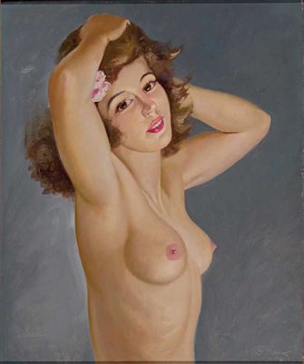 Stehender weiblicher Halbakt vor grauem Hintergrund by Josef Plank - Auction record, sale price, and art valuation. Compare with similar artists and explore comparable artworks.