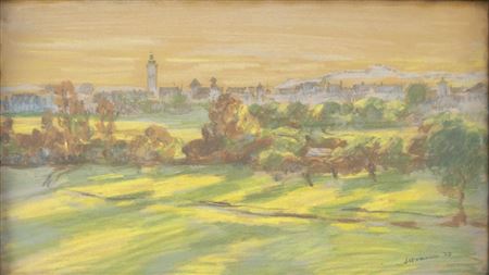 Sample artwork by August Braun (1876 - 1956), known for landscape painting - View similar artists and auction records