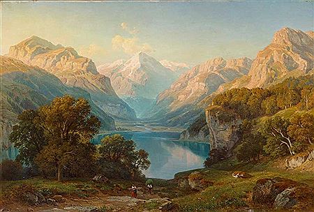 Summer day on Lake Lucerne