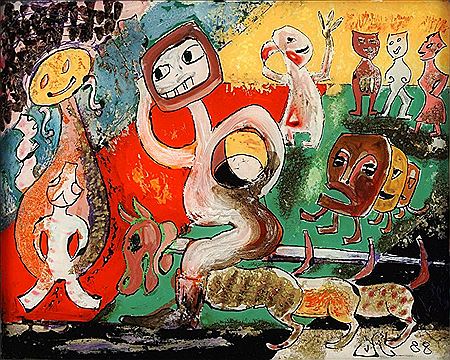Sample artwork by Melchior Setz (1904 - 1989), known for painting - View similar artists and auction records