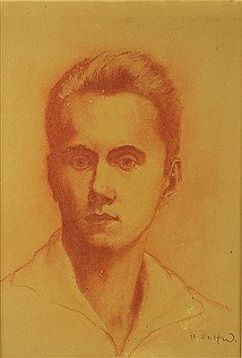 Portrait of Heinrich Wildemann: "Self Portrait"