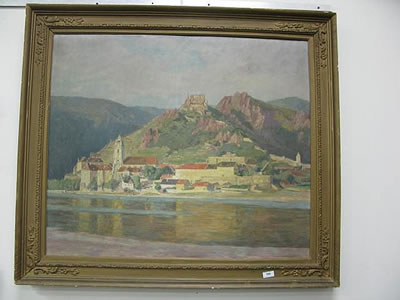 TOWN ON WATER'S EDGE