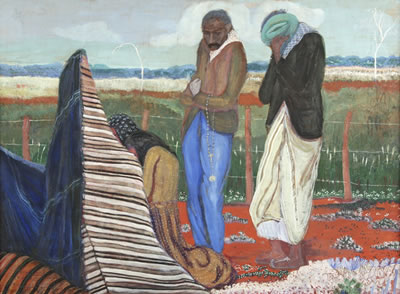 "DOLOR QUICHUA (EN EL DIA DE DIFUNTOS)" by Alfredo Gramajo Gutierrez - Auction record, sale price, and art valuation. Compare with similar artists and explore comparable artworks.