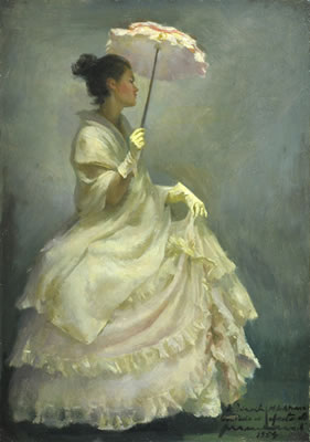 DAMA CON SOMBRILLA by Luis Muntane Muns - Auction record, sale price, and art valuation. Compare with similar artists and explore comparable artworks.