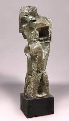 Sample artwork by Antonio Pujia (Born 1929), known for sculpture - View similar artists and auction records