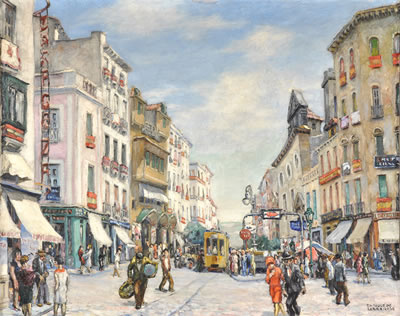 Sample artwork by Enrique Larranaga (1900 - 1956), known for painting - View similar artists and auction records