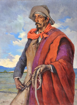 El Criollo by Jorge Bermudez - Auction record, sale price, and art valuation. Compare with similar artists and explore comparable artworks.