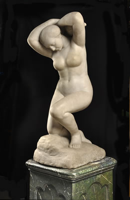 BAIGNEUSE by Alfred-Jean Halou - Auction record, sale price, and art valuation. Compare with similar artists and explore comparable artworks.