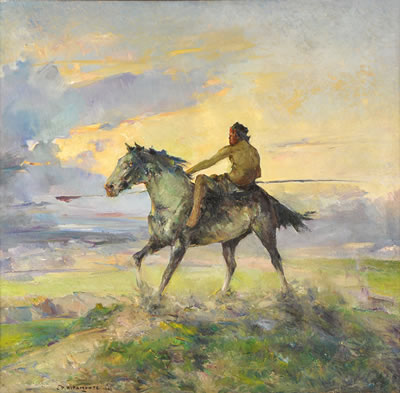 "INDIO CABALGANDO EN LA PAMPA" by Carlos Pablo Ripamonte - Auction record, sale price, and art valuation. Compare with similar artists and explore comparable artworks.