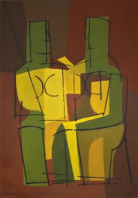 "DOS FIGURAS FEMENINAS"
