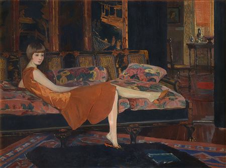 Sample artwork by Leonie Mathis (1883 - 1952), known for painting - View similar artists and auction records
