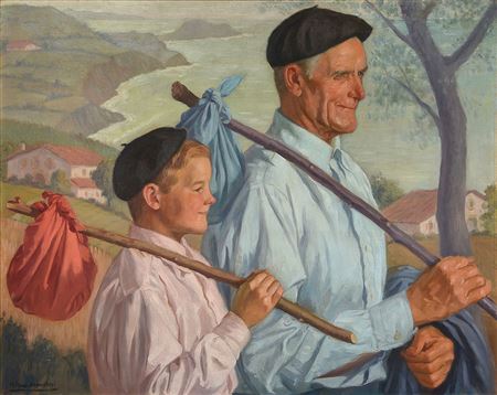 EL ABUELO Y EL NIETO