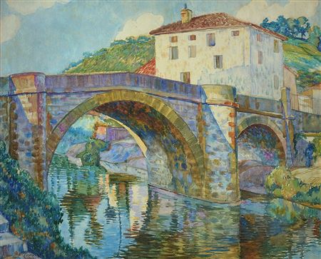 PAISAJE ESPAÑOL CON CONSTRUCCIONES by Jorge Soto Acebal - Auction record, sale price, and art valuation. Compare with similar artists and explore comparable artworks.