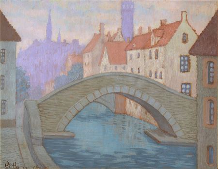Sample artwork by Fray Guillermo (Juan) Butler (1880 - 1961), known for sacred theme and landscape painting - View similar artists and auction records