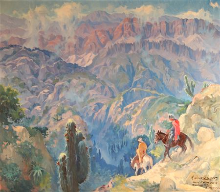Sample artwork by Antonio Osorio Luque (1913 - 1969), known for painting - View similar artists and auction records
