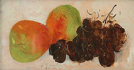 "DURAZNOS Y UVAS"