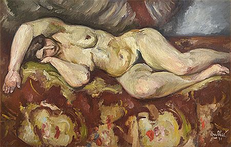 DESNUDO RECOSTADO