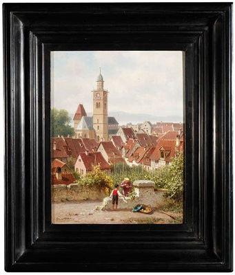 Überlingen at Lake Constance by Arnold Meermann - Auction record, sale price, and art valuation. Compare with similar artists and explore comparable artworks.