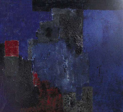 Composition in blue by Alfred Eichhorn - Auction record, sale price, and art valuation. Compare with similar artists and explore comparable artworks.