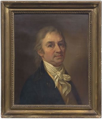 Portrait of Johann Friedrich August Tischbein: Self-portrait