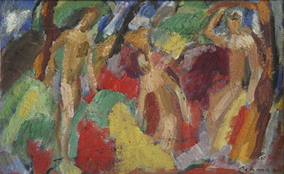 Bathing people