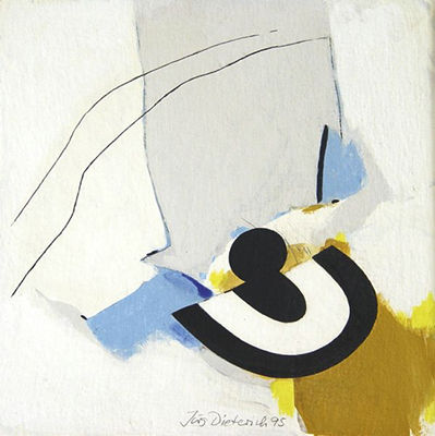 Sample artwork by Jorg Dieterich (1940 - 2008), known for painting - View similar artists and auction records