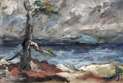 Föhn am See, 1931 by Leo Schobinger - Auction record, sale price, and art valuation. Compare with similar artists and explore comparable artworks.