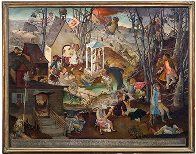 Sample artwork by Franz Weiss (1903 - 1982), known for new orleans scene painting and drawing - View similar artists and auction records